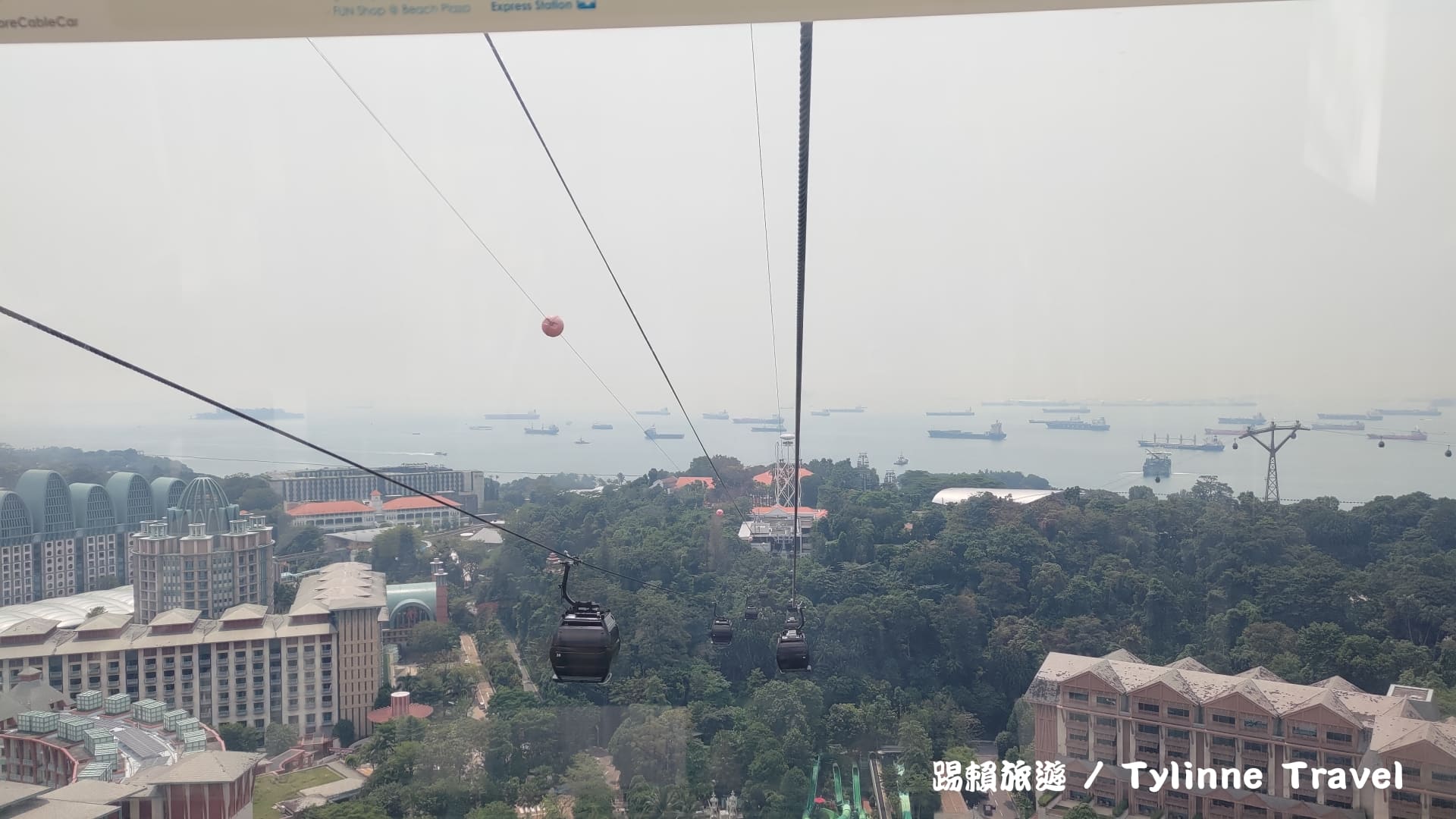 【新加坡纜車】前往聖淘沙的好選擇，欣賞海景風光