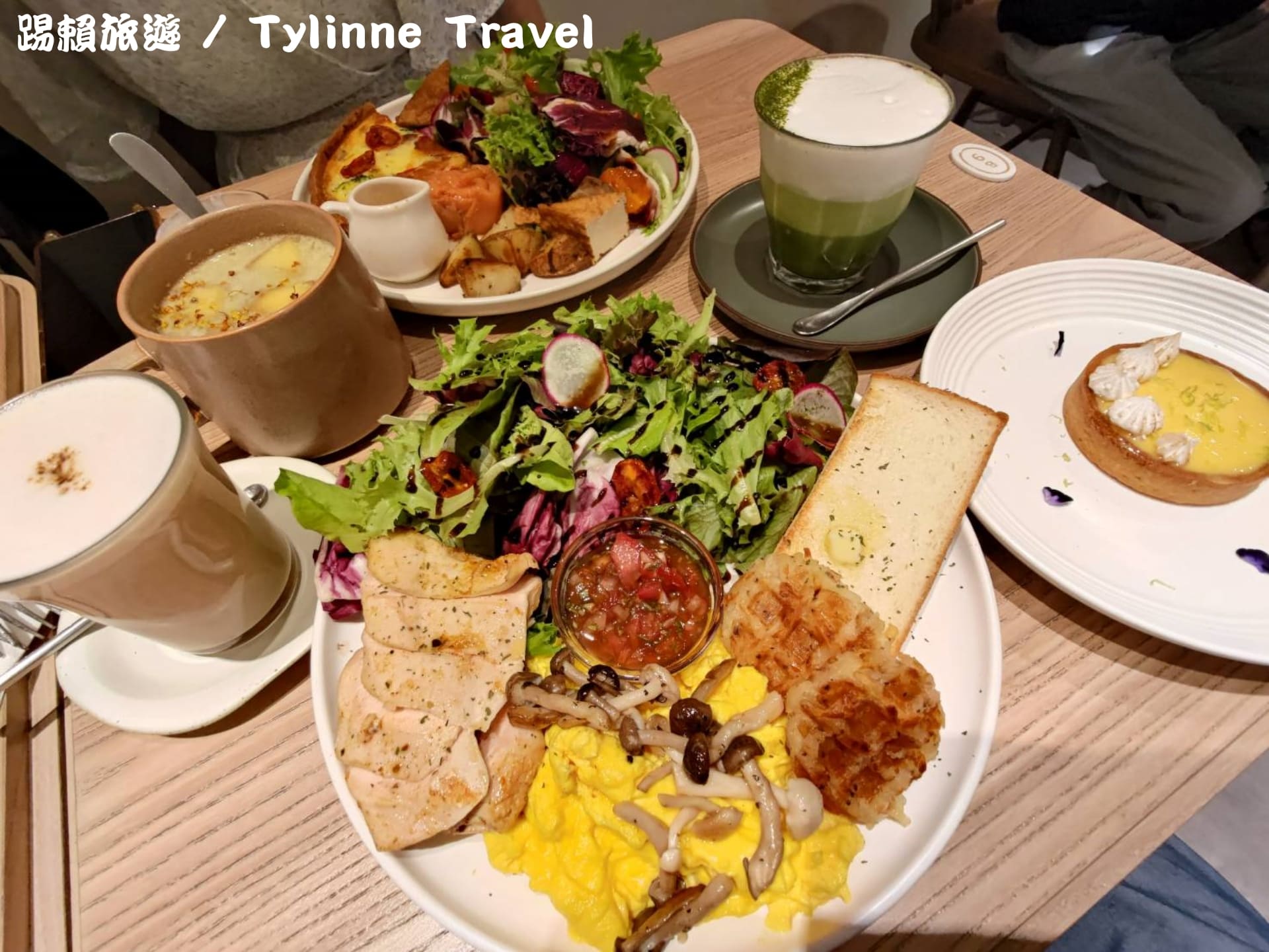 【東區美食】勺日咖啡廳，韓系複合式餐廳 | 自然風早午餐、下午茶 | 大安區美食